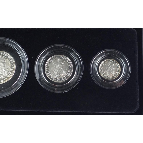 2623 - 2010 United Kingdom Britannia silver proof collection