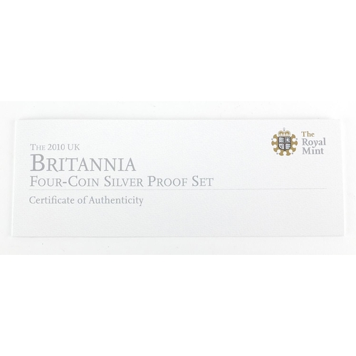2623 - 2010 United Kingdom Britannia silver proof collection