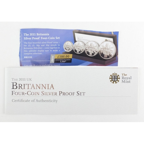 2622 - 2011 United Kingdom Britannia silver proof collection