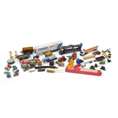 402 - Die cast vehicles and model railway accessories including Corgi, Dinky and Hornby
