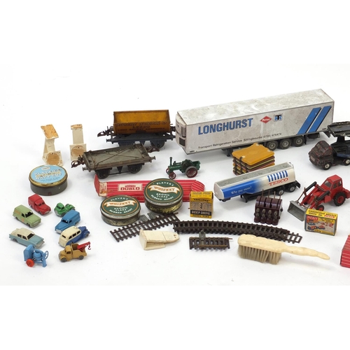 402 - Die cast vehicles and model railway accessories including Corgi, Dinky and Hornby