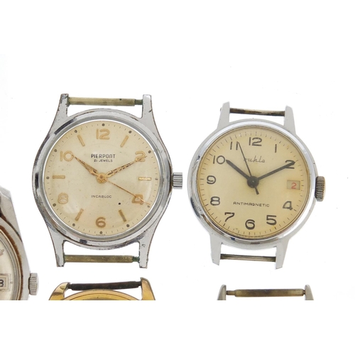 650 - Wristwatches including Pierpont, Swiss Emperor and Majex