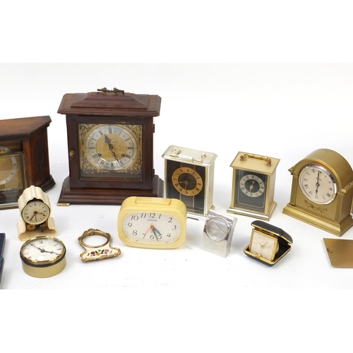 403 - Vintage and later clocks including Metamec, Westclox and Smiths Empire
