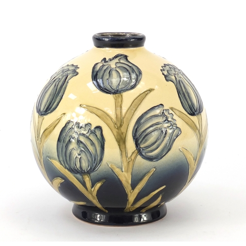 134 - Moorcroft style pottery vase, 19cm high
