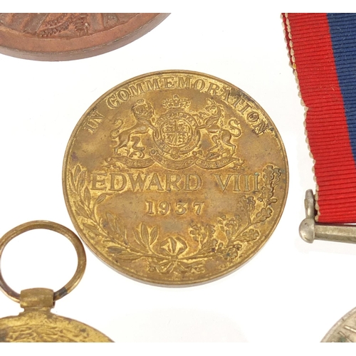 275 - British Military World War I pair and related Militaria, the pair awarded to G-70147PTE.S.E.WARREN.T... 