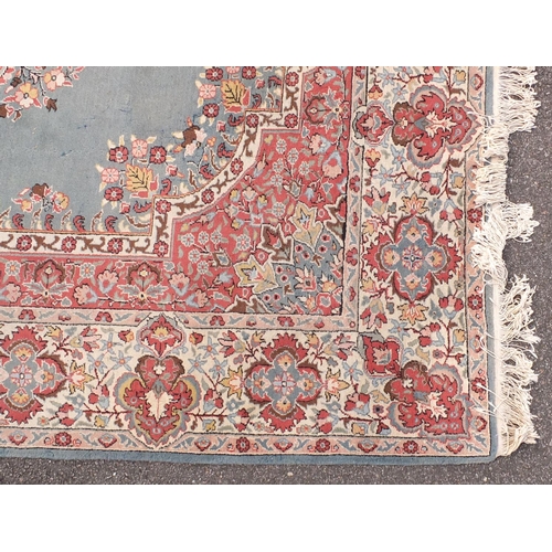 8 - Rectangular Turkish Ladik ground carpet, handmade, 310cm x 215cm