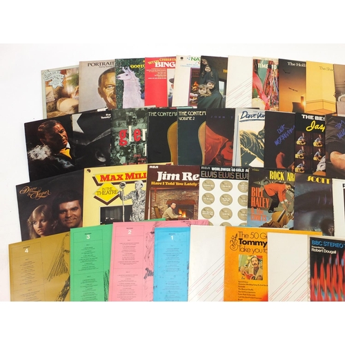 421 - Vinyl LP's including Bing Crosby, The Shadows, Bill Haley, Frank Sinatra and Elvis Presley