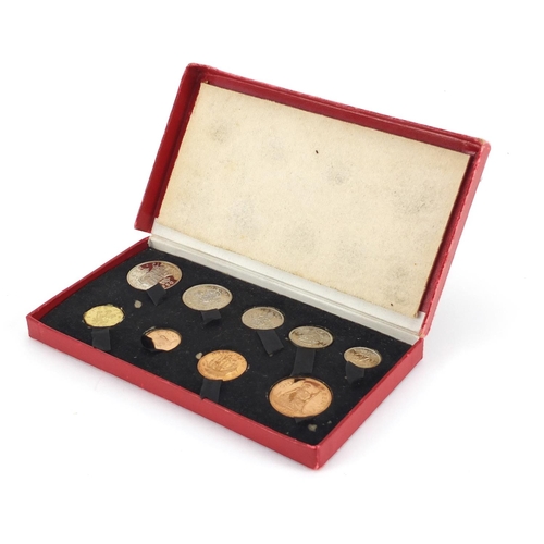 226 - George VI 1950 specimen coin set by The Royal Mint, housed in a fitted case