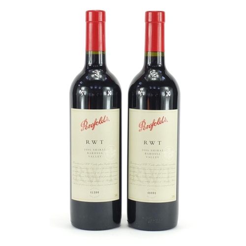 2461 - Two bottles of 2006 Penfold's Shiraz red wine