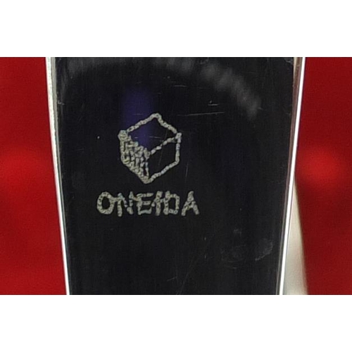 491 - Oneida canteen of stainless steel cutlery