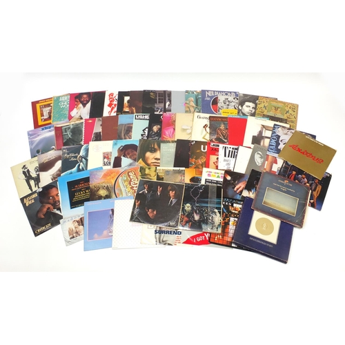511 - Vinyl LP's including Usher Word of Mouth promotional, Rolling Stones, Black Sabbath, Dire Straits, U... 