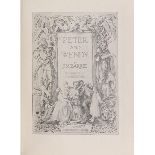 207 - Peter and Wendy by J M Barrie, hardback book published by Hodder & Stoughton London