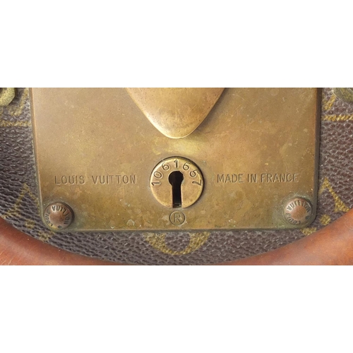 68 - Mid 20th century Louis Vuitton monogramed briefcase, serial no 904721, 50.5cm wide