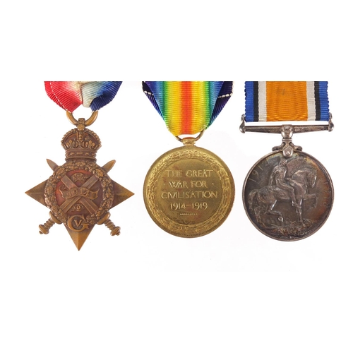 272 - British Military World War I trio awarded to 40192DVR.G.A.PHILIPS.R.A.