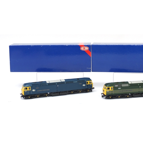 173 - Three Heljan O gauge locomotives with boxes, 3581, 4883 and 4884