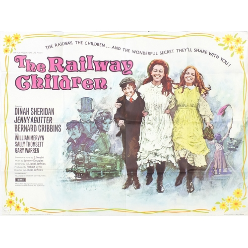 179 - Vintage The Railway Children film poster, printed by W E Berry Limited, 101.5cm x 75cm