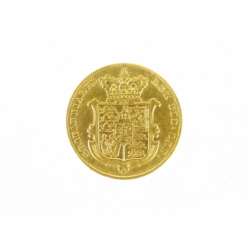 217 - George IV 1825 gold sovereign