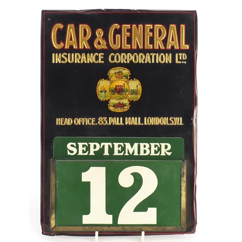 2268 - Car and General Insurance Corporation advertising calendar