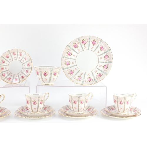2171 - Royal Chelsea Regency pattern teaware