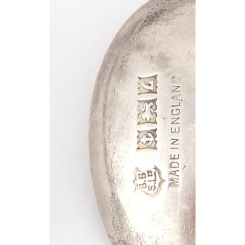 2608 - Georgian and later silver spoons, various hallmarks, the largest 14cm in length, 160.2g