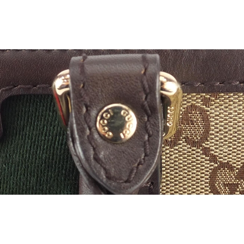 2532 - Gucci Supreme GG canvas bag with dust bag, 33cm wide