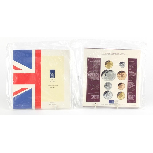 2648 - Two United Kingdom brilliant uncirculated coin collections comprising dates 1992 and 1993