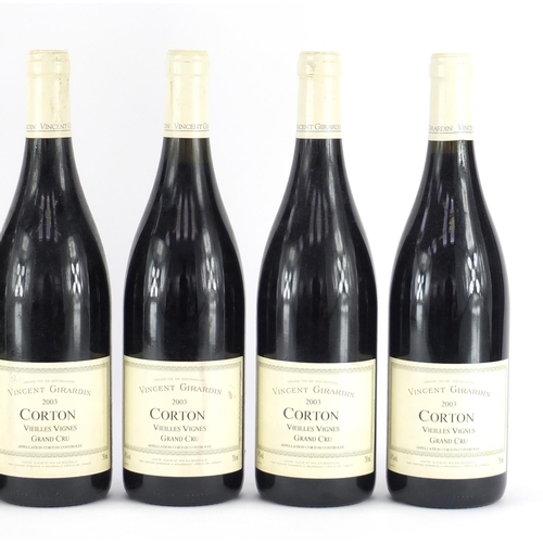 2220 - Six bottles of 2003 Vincent Girardin Corton Grand Cru Vieilles Vignes