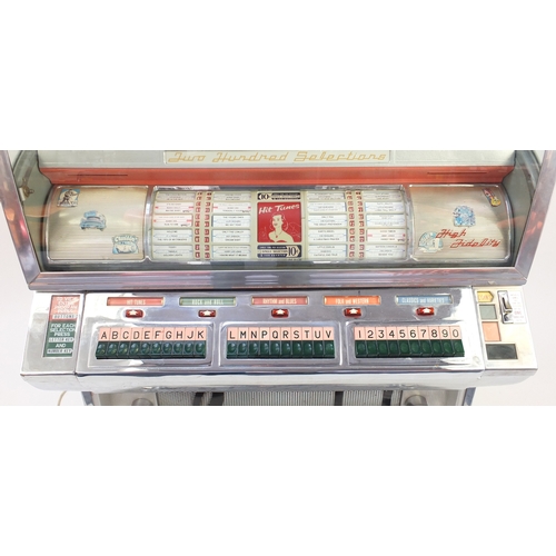 2001 - 1955 Seeburg Select O Matic 200 jukebox, 148cm H x 91.5cm W x 68.5cm D