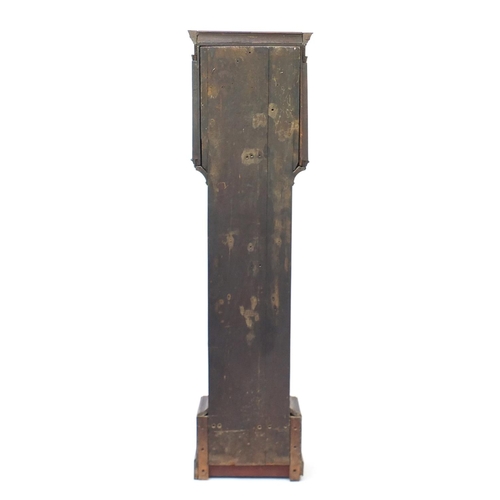 2008 - Antique oak long case clock with subsidiary dial, the dial inscribed J Blount Thomas & Co Southampto... 