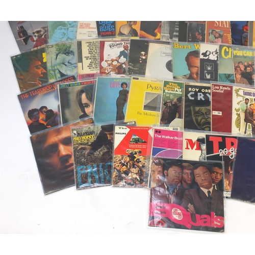 2125 - Vinyl LP's including three Beatles White albums, Sgt. Pepper's Lonely Hearts Club Band with cut outs... 