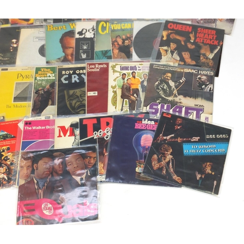 2125 - Vinyl LP's including three Beatles White albums, Sgt. Pepper's Lonely Hearts Club Band with cut outs... 