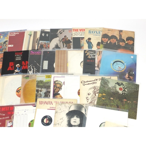 2127 - Vinyl LP's and singles including Pete Brown and Piblokto Thousands on a Raft Harvest SHVL 782, The R... 