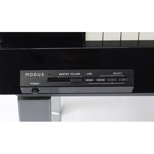 2014 - Yamaha Modus digital piano with stool, model HO1, 76cm H x 146cm W x 74cm D