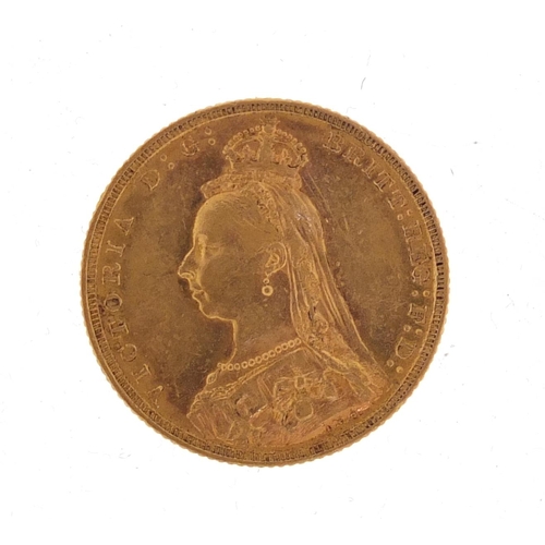 2616 - Queen Victoria 1889 gold sovereign