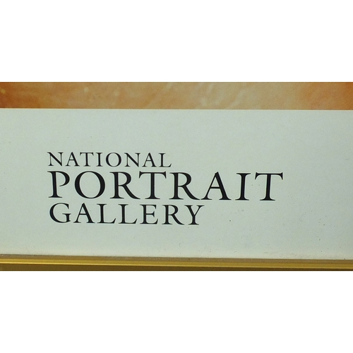 2232 - Robbie Williams National Portrait Gallery poster, Mario Testino Portraits, framed, 79.5cm x 60cm