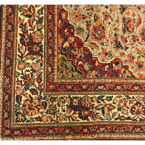 2011 - Rectangular Persian Tehran rug, 154cm x 108cm