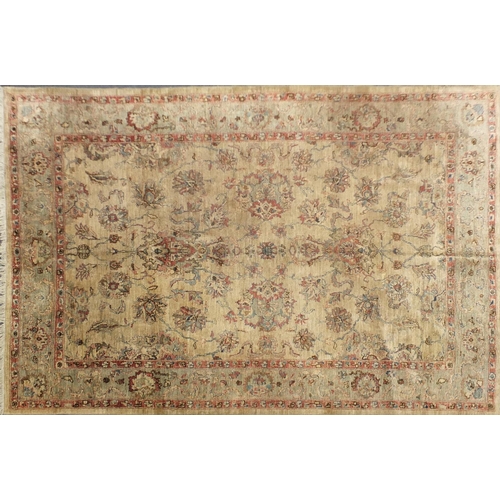 2018 - Good Ziegler carpet having an all over floral design, 35 x 35 knot, 300cm x 240cm