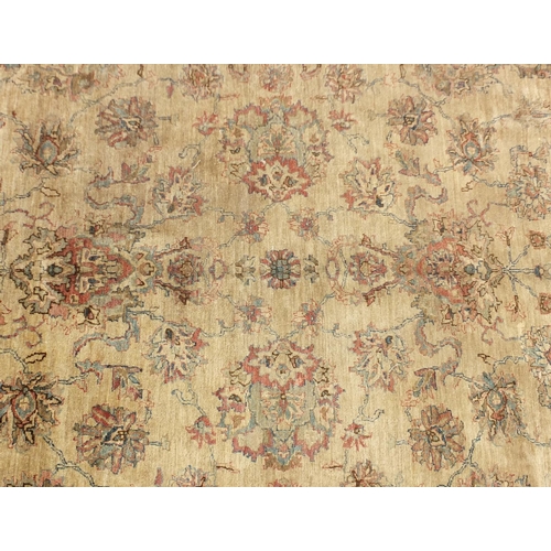 2018 - Good Ziegler carpet having an all over floral design, 35 x 35 knot, 300cm x 240cm