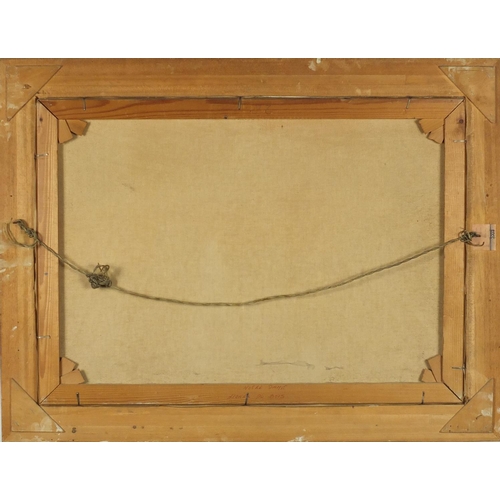 151 - Lionel Du Bois - Notre Dame, oil on canvas, framed, 69.5cm x 50cm