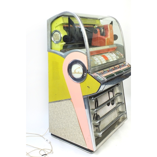 2001 - 1955 Seeburg Select O Matic 200 jukebox, 148cm H x 91.5cm W x 68.5cm D