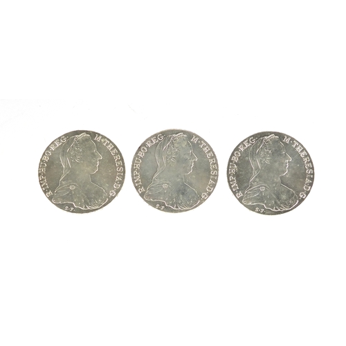 2657 - Three silver Maria Theresa Talers