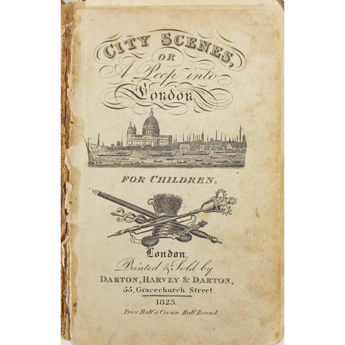 513 - City scenes or A Peep into London for children, printed by Darton, Harvey & Darton 1823