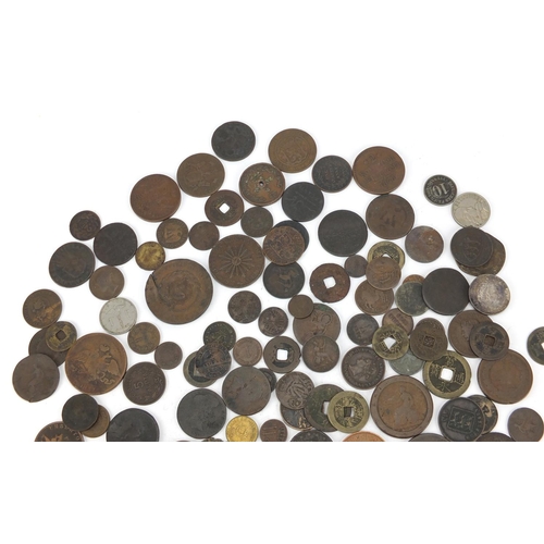 471 - Collection of antique and later British and World coinage and tokens
