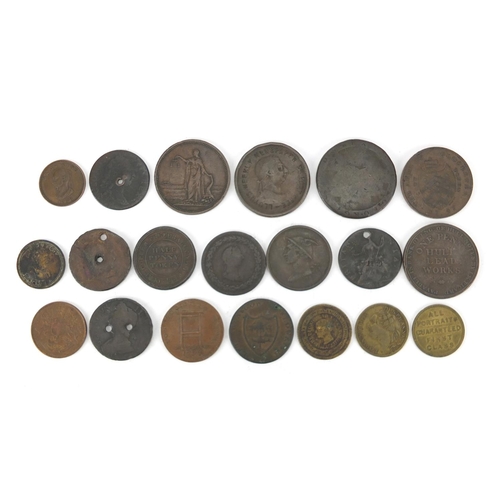 478 - Group of antique tokens