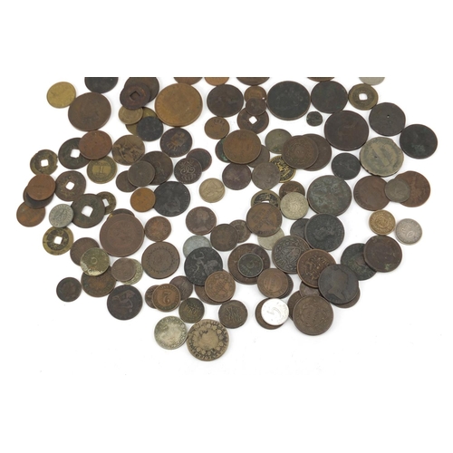 479 - Collection of antique and later British and World coinage and tokens