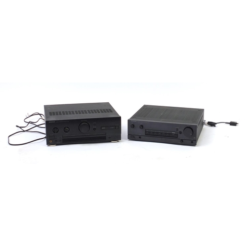 205 - Two Kenwood amplifiers comprising A51 and A54