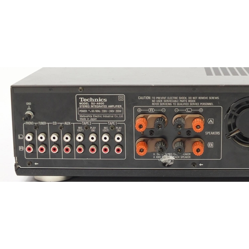 202 - Technics amplifier, model SU-A600