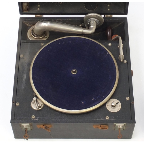 207 - Two vintage gramophones