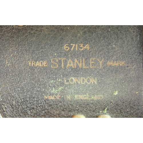 531 - Stanley Theodolite numbered 67134, with fitted oak case