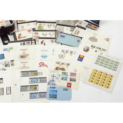 493 - World stamps and first day covers, including some sheets, mint and unused